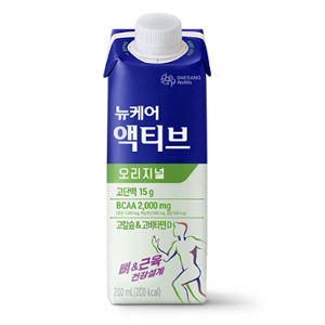 뉴케어 액티브 골든밸런스 노인 단백질 음료 보충제 뉴질랜드유청단백질 200ml 24팩